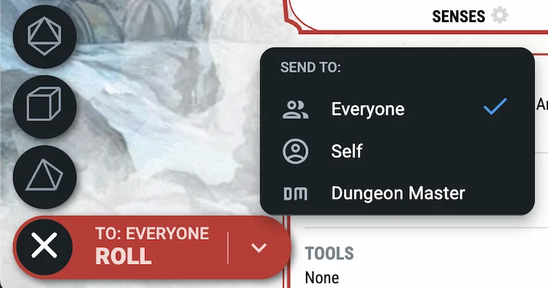D&D Beyond: Custom Roll