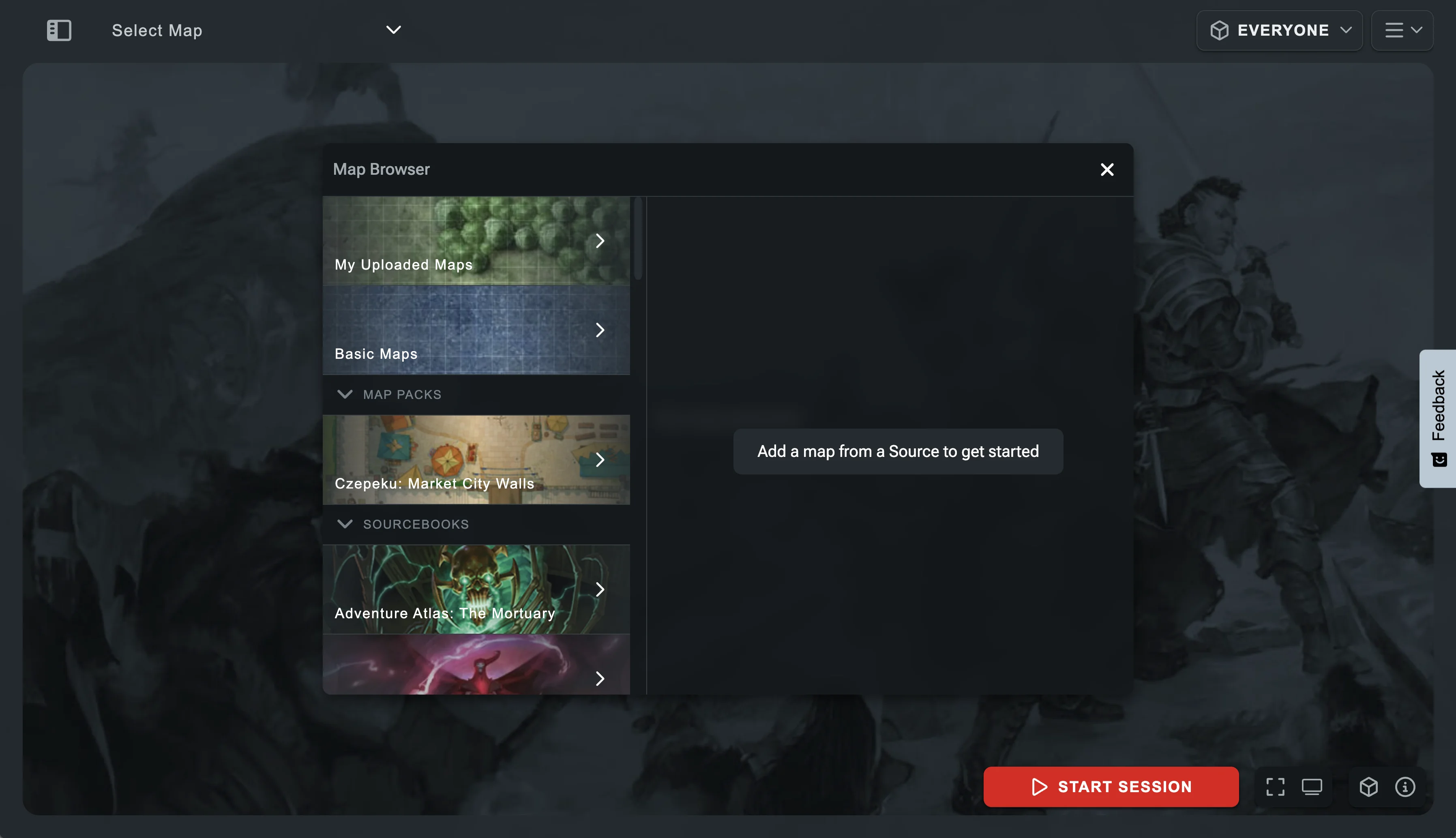 D&D Beyond: Map Browser