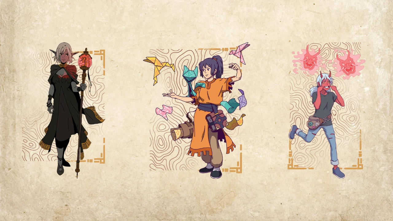Warlock, Wizard and Sorcerer