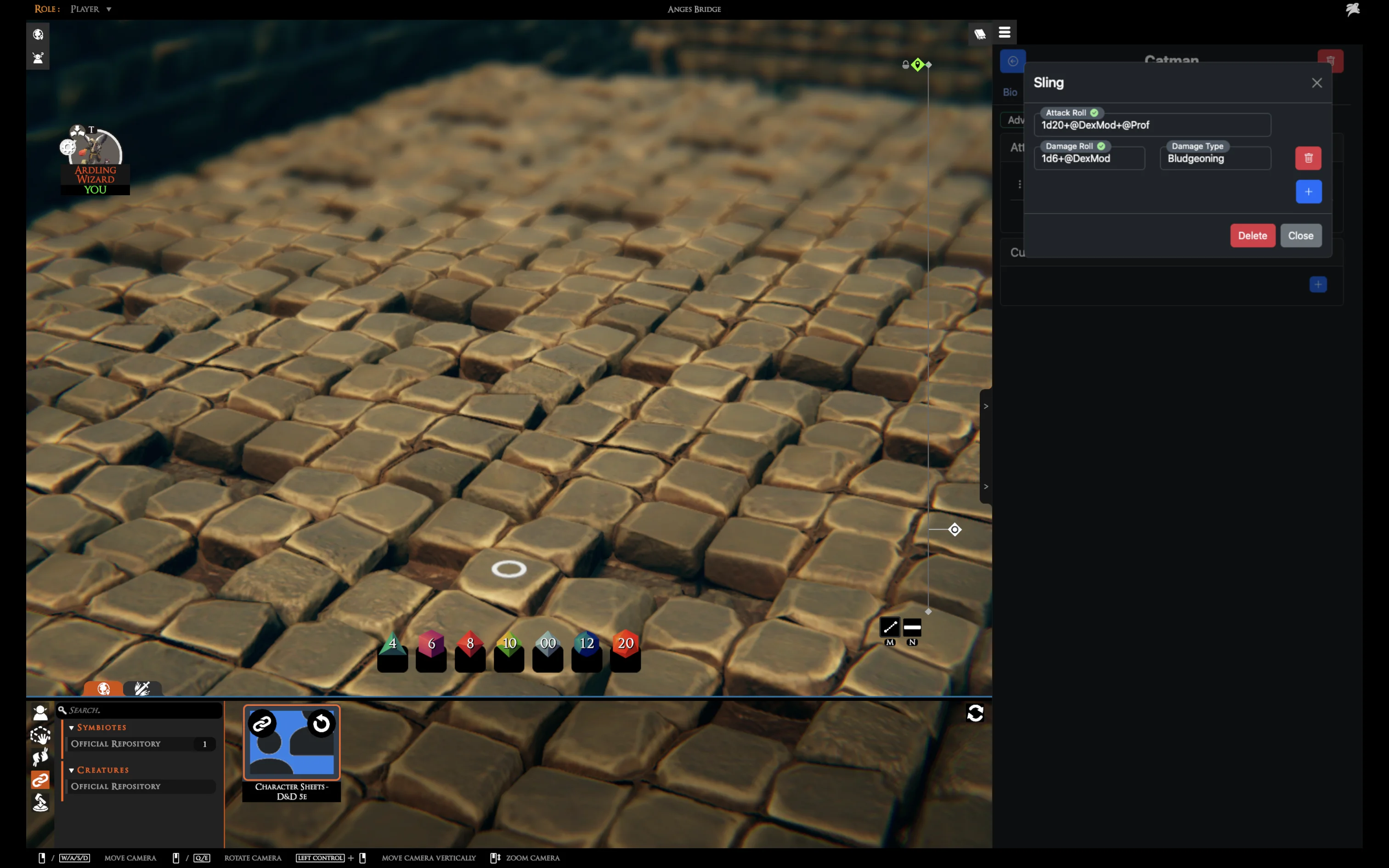 Character Sheet - Rolls 2