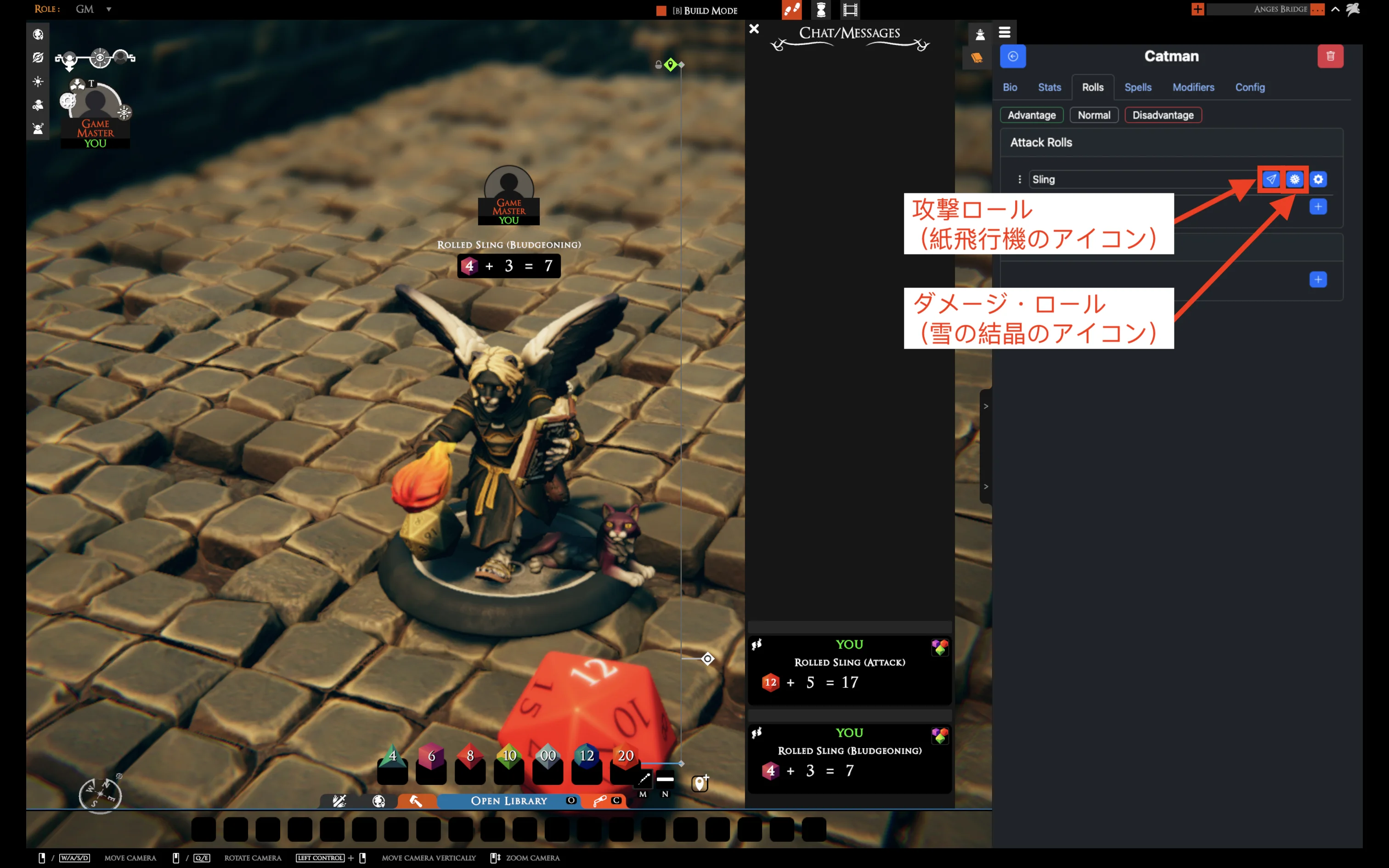 Character Sheet - Rolls 3
